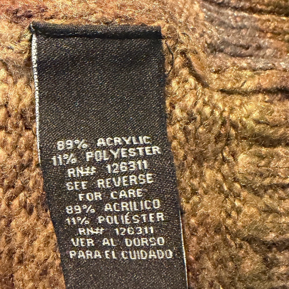 Ronni Nicole Earthy Turtleneck Sweater Dress PTP 21.5 L 32 - Picture 7 of 7